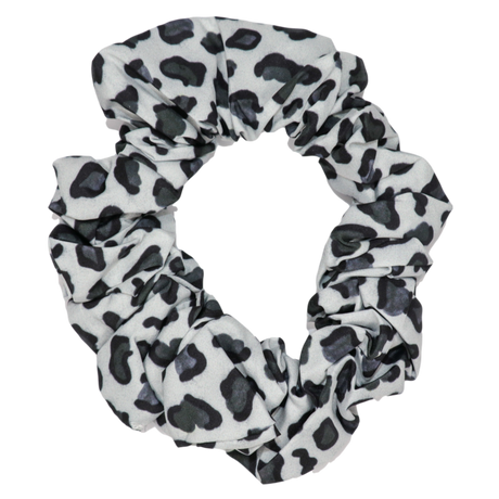 Big and Little Dogs Grey Leopard scrunchie - Premium Haarelastiek > haarasseccoire from Big and Little Dogs - Just €9.99! Shop now at Frenkiezdogshop