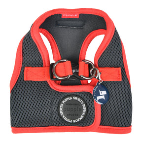 Puppia Soft Vest Harness II model B Grey hondentuig > honden harnas > model B Small
