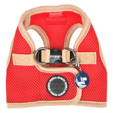 Puppia Soft Vest Harness II model B Red - Premium hondentuig > honden harnas from Puppia - Just €19.99! Shop now at Frenkiezdogshop