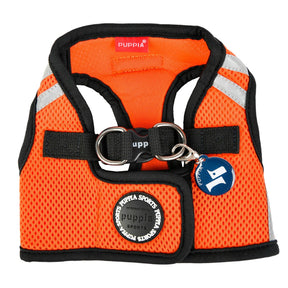 Puppia Soft Vest Harness PRO model B Orange hondentuig > honden harnas > model B Small