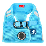 Puppia Soft Vest Harness PRO model B Skyblue - Premium hondentuig > honden harnas from Puppia - Just €23.99! Shop now at Frenkiezdogshop