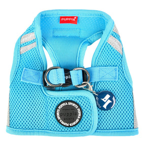 Puppia Soft Vest Harness PRO model B Skyblue hondentuig > honden harnas > model B Small