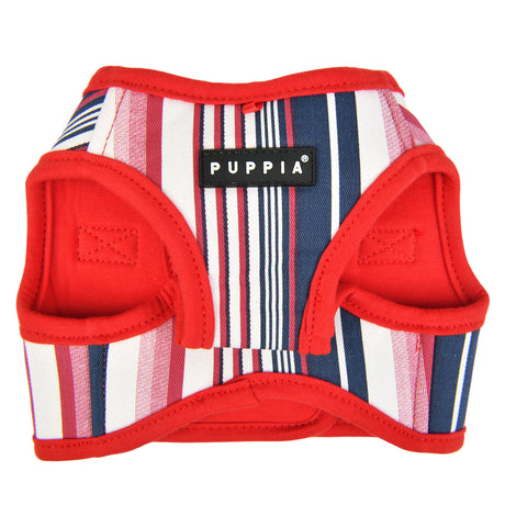 Puppia Caiden Harness model B Red - Premium hondentuig > honden harnas from Puppia - Just €26.99! Shop now at Frenkiezdogshop