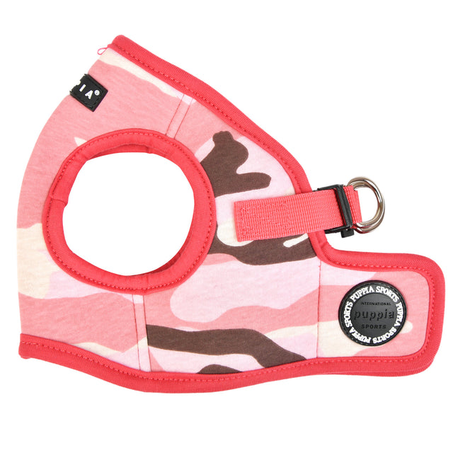 Puppia Lance Harness model B Pink Camo - Premium hondentuig > honden harnas from Puppia - Just €29.99! Shop now at Frenkiezdogshop