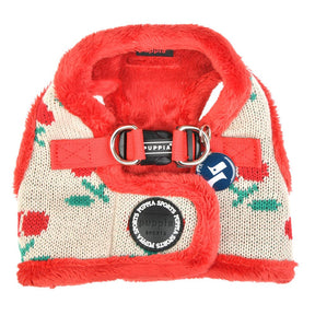 Puppia Vest Harness B Cheryl Red hondentuig > honden harnas > model B Small