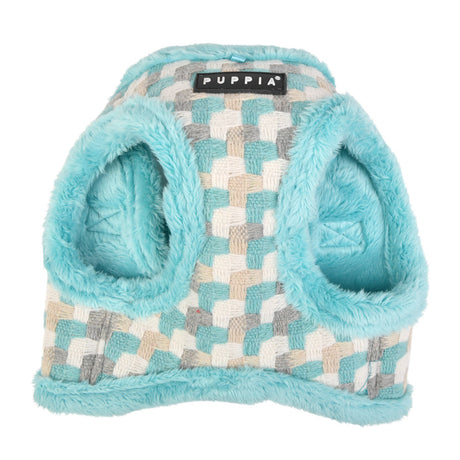 Puppia Vest Harness B Arden Aqua ( S  ) - Premium hondentuig > honden harnas from Puppia - Just €27.99! Shop now at Frenkiezdogshop