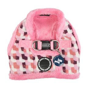 Puppia Vest Harness B Arden Pink - Premium hondentuig > honden harnas from Puppia - Just €20! Shop now at Frenkiezdogshop