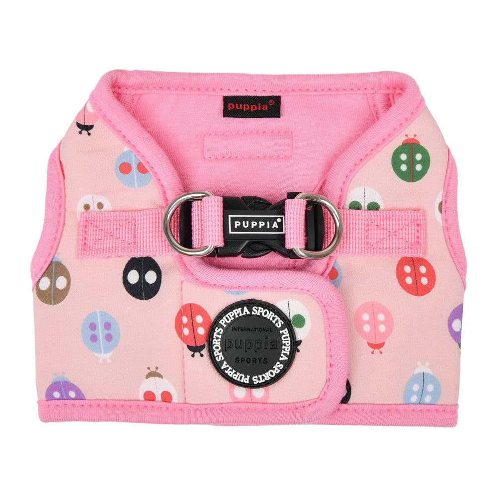 Puppia Lady Beetle Vest Harness model B Pink - Premium hondentuig > honden harnas from Puppia - Just €32.99! Shop now at Frenkiezdogshop