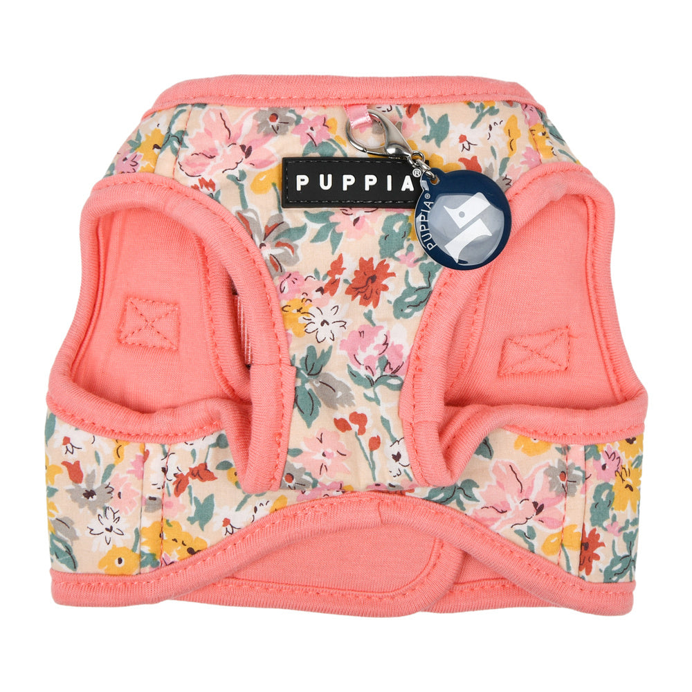 Puppia Lita Vest Harness model B Indian Pink - Premium hondentuig > honden harnas from Puppia - Just €32.99! Shop now at Frenkiezdogshop