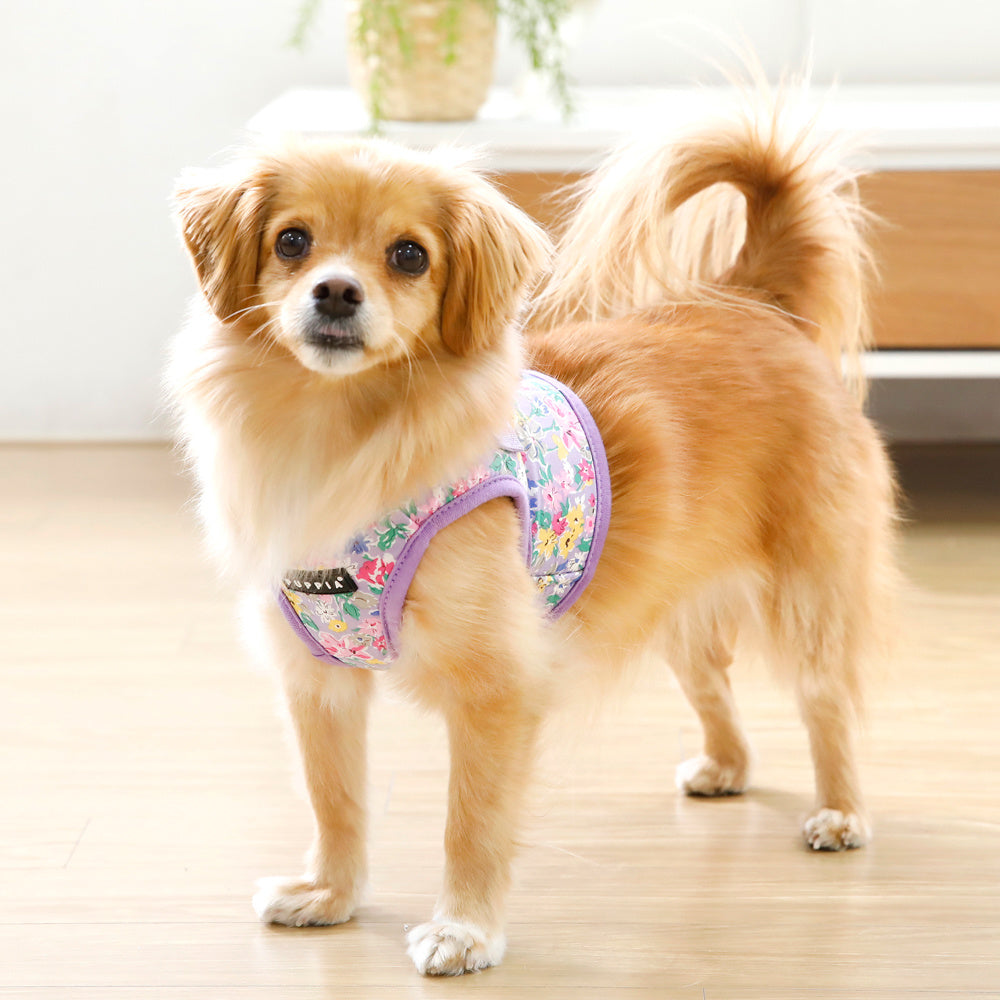 Puppia Lita Vest Harness model B Purple - Premium hondentuig > honden harnas from Puppia - Just €32.99! Shop now at Frenkiezdogshop