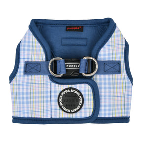 Puppia Luke Vest Harness model B Blue - Premium hondentuig > honden harnas from Puppia - Just €20! Shop now at Frenkiezdogshop