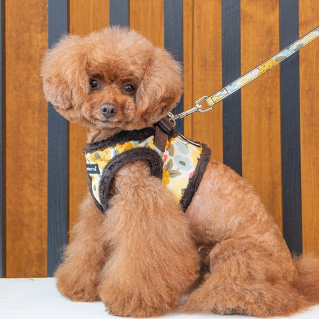 Puppia Alyssa Vest Harness model B Brown hondentuig > honden harnas > model B Small