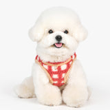 Puppia Stefan Vest Harness model B Coral - Premium hondentuig > honden harnas from Puppia - Just €33.99! Shop now at Frenkiezdogshop