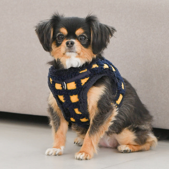 Puppia Stefan Vest Harness model B Navy - Premium hondentuig > honden harnas from Puppia - Just €33.99! Shop now at Frenkiezdogshop