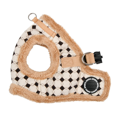 Puppia Jace Vest Harness model B Beige - Premium hondentuig > honden harnas from Puppia - Just €33.99! Shop now at Frenkiezdogshop