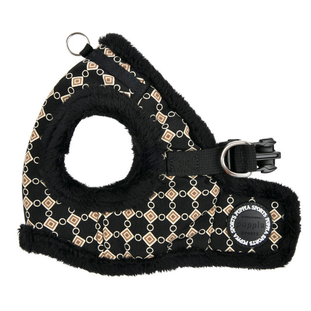 Puppia Jace Vest Harness model B Black - Premium hondentuig > honden harnas from Puppia - Just €33.99! Shop now at Frenkiezdogshop