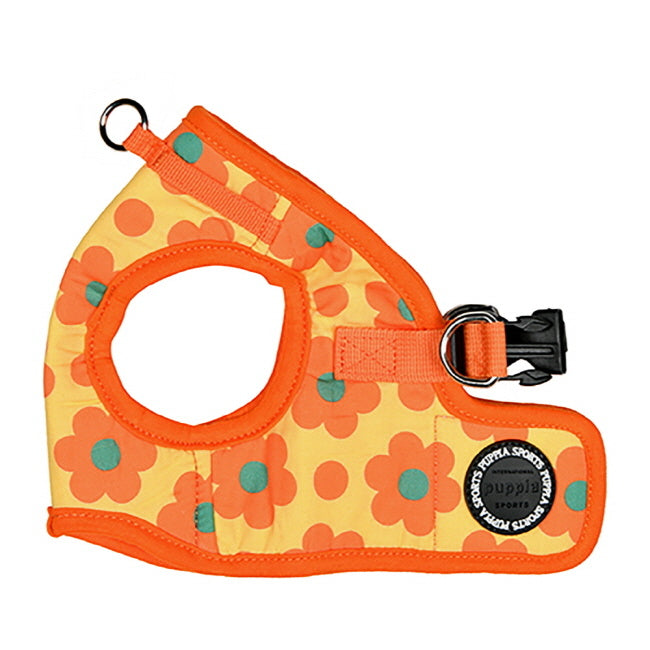 Puppia Bacopas Vest Harness model B Orange - Premium hondentuig > honden harnas from Puppia - Just €29.99! Shop now at Frenkiezdogshop