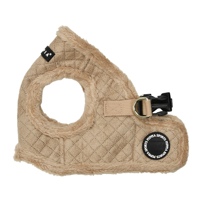 Puppia Douglas Vest Harness B Beige - Premium hondentuig > honden harnas from Puppia - Just €29.99! Shop now at Frenkiezdogshop