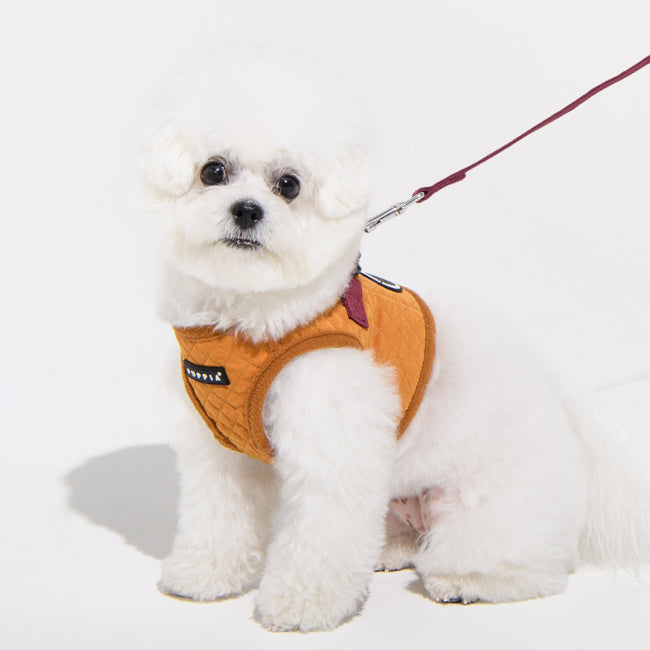 Puppia Irvin Vest Harness B Mustard