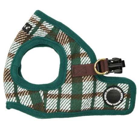 Puppia Festive Vest Harness B Green hondentuig > honden harnas > model B Small
