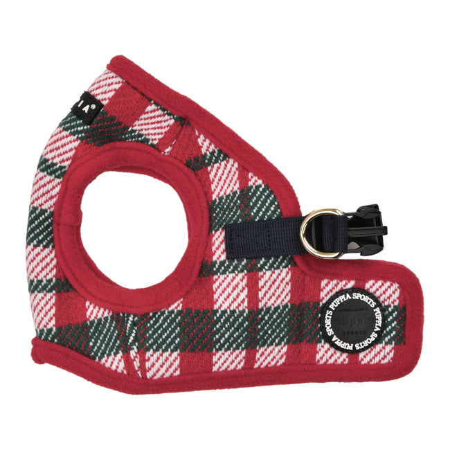 Puppia Festive Vest Harness B Red