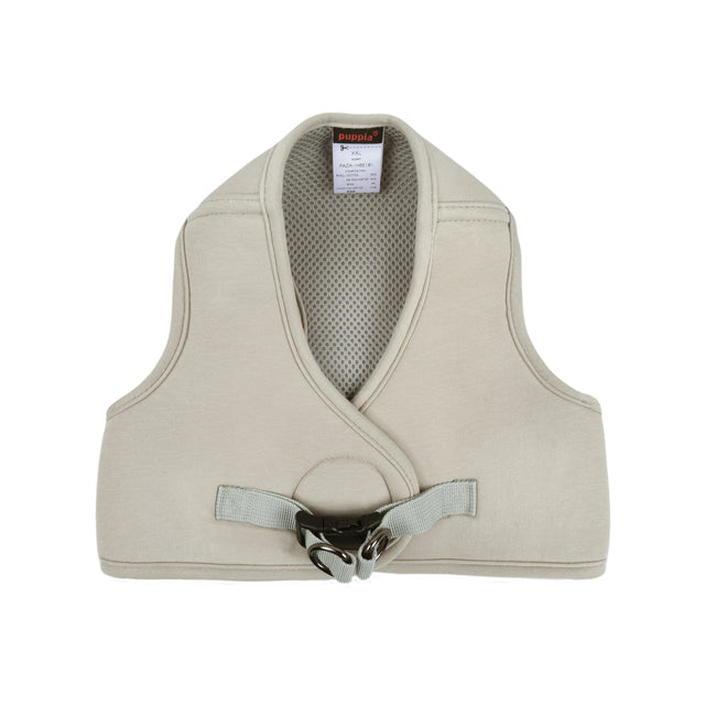 Puppia Recycled Eco Vest Harness B Beige hondentuig > honden harnas > model B Small