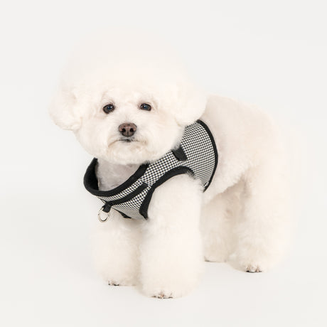 Puppia Amatus Vest Harness model B Black hondentuig > honden harnas > model B Small