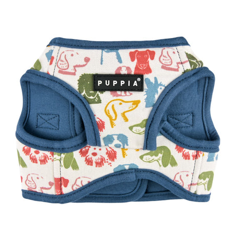 Puppia Connor Vest Harness Model B Blue