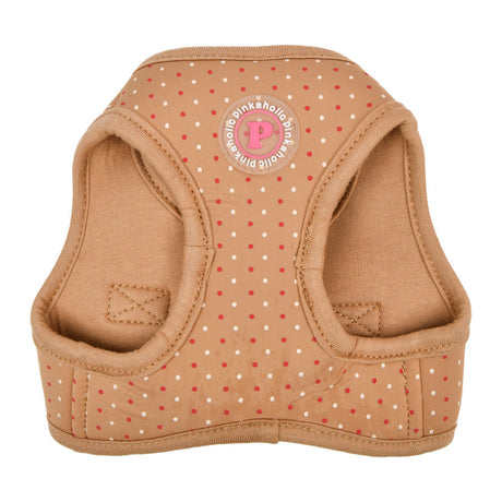 Pinkaholic Mila Vest Harness Beige - Premium hondentuig > honden harnas from Pinkaholic - Just €32.99! Shop now at Frenkiezdogshop