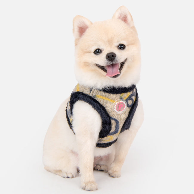 Pinkaholic Freesia Vest Harness Navy - Premium hondentuig > honden harnas from Pinkaholic - Just €31.99! Shop now at Frenkiezdogshop