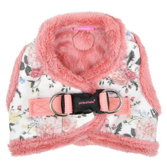 Pinkaholic Calla Vest Harness Ivory - Premium hondentuig > honden harnas from Pinkaholic - Just €31.99! Shop now at Frenkiezdogshop