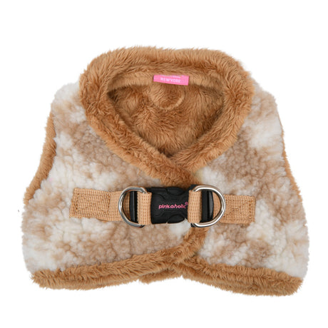 Pinkaholic Chyanne Vest Harness Beige - Premium hondentuig > honden harnas from Pinkaholic - Just €31.99! Shop now at Frenkiezdogshop