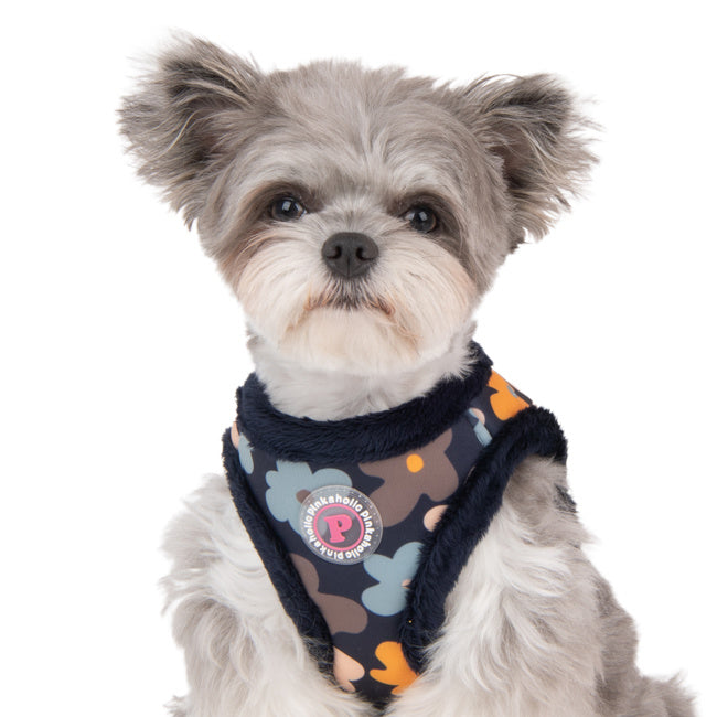 Pinkaholic Heather Vest Harness Navy - Premium hondentuig > honden harnas from Pinkaholic - Just €31.99! Shop now at Frenkiezdogshop