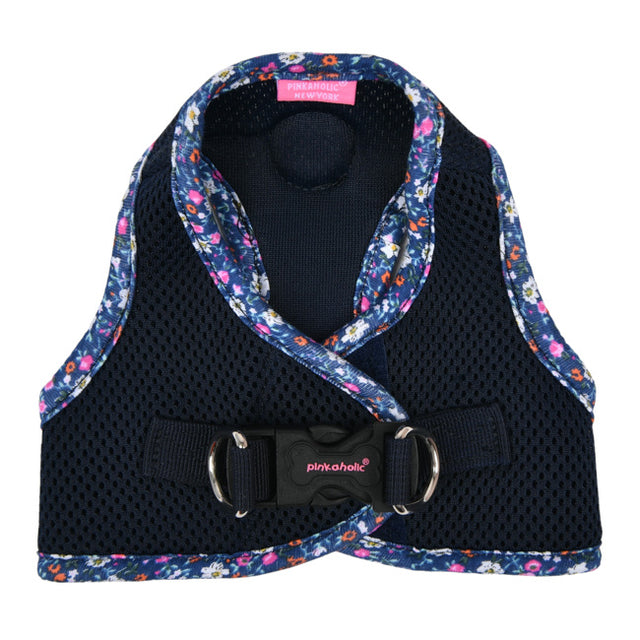 Pinkaholic Emma Vest Harness Navy - Premium hondentuig > honden harnas from Pinkaholic - Just €23.99! Shop now at Frenkiezdogshop