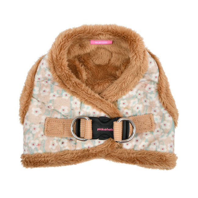 Pinkaholic Kalina Vest Harness Beige - Premium hondentuig > honden harnas from Pinkaholic - Just €29.99! Shop now at Frenkiezdogshop