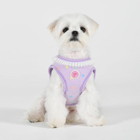 Pinkaholic Priya Vest Harness Violet hondentuig > honden harnas > model B Small