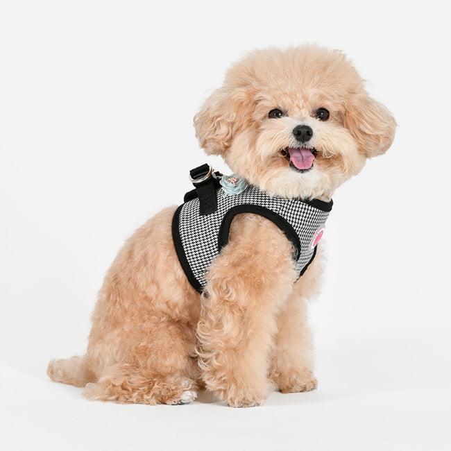 Pinkaholic Louise Vest Harness Black - Premium hondentuig > honden harnas from Pinkaholic - Just €31.99! Shop now at Frenkiezdogshop