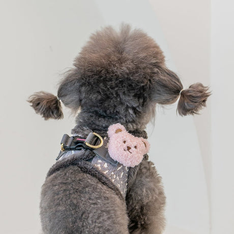 Pinkaholic Tailsy Vest Harness B Grey hondentuig > honden harnas > model B Small