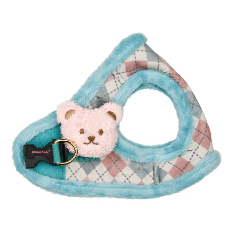 Pinkaholic Annika Vest Harness Aqua hondentuig > honden harnas > model B Small
