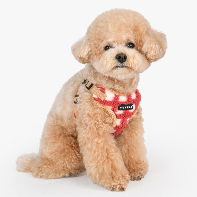 Puppia Stefan Harness Model C Coral - Premium hondentuig > honden harnas from Puppia - Just €29.99! Shop now at Frenkiezdogshop