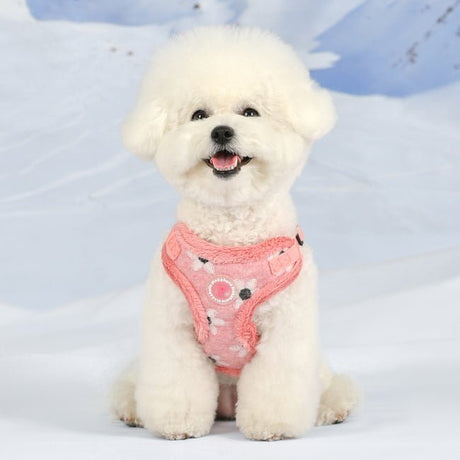Pinkaholic Nanala Comfort Harness model C indian pink hondentuig > honden harnas > model C Small