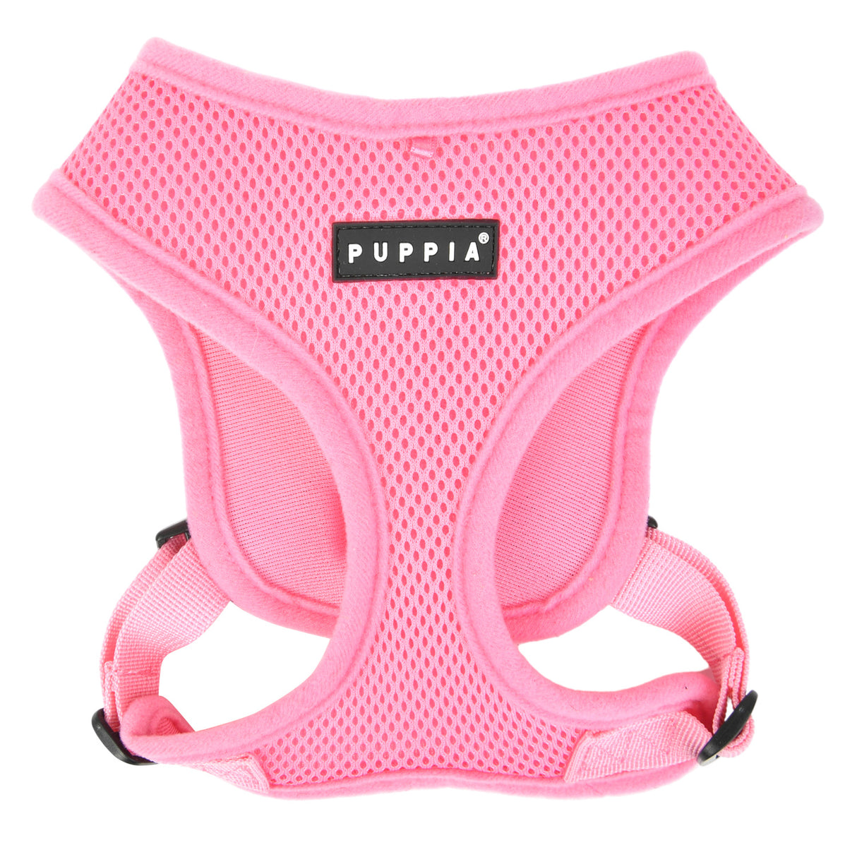 Puppia Soft Harness model E Pink - Premium hondentuig > honden harnas from Puppia - Just €20! Shop now at Frenkiezdogshop