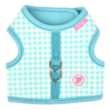 Pinkaholic Alaia Pinka Harness Aqua - Premium hondentuig > honden harnas from Pinkaholic - Just €29.99! Shop now at Frenkiezdogshop