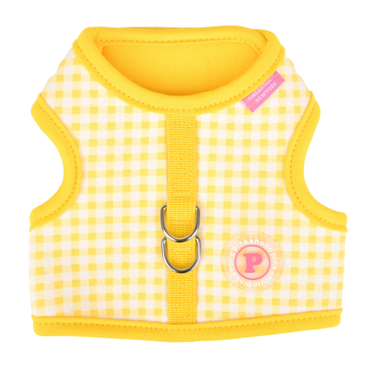 Pinkaholic Alaia Pinka Harness Yellow - Premium hondentuig > honden harnas from Pinkaholic - Just €29.99! Shop now at Frenkiezdogshop