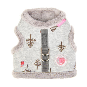 Pinkaholic Eira Pinka Harness Melange Grey hondentuig > honden harnas > model B Small