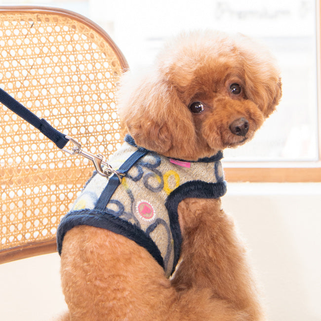 Pinkaholic Freesia Pinka Harness Navy - Premium hondentuig > honden harnas from Pinkaholic - Just €29.99! Shop now at Frenkiezdogshop