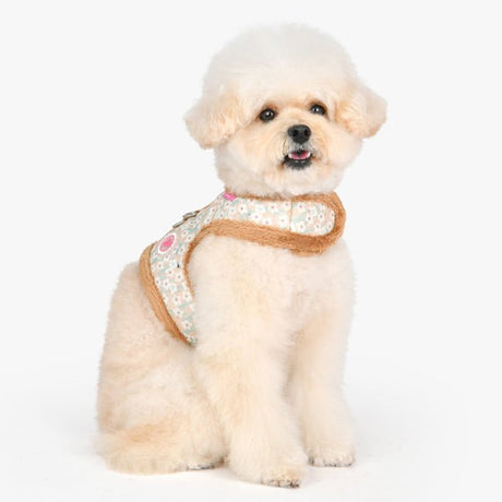 Pinkaholic Kalina Pinka Harness Beige hondentuig > honden harnas > model B Small
