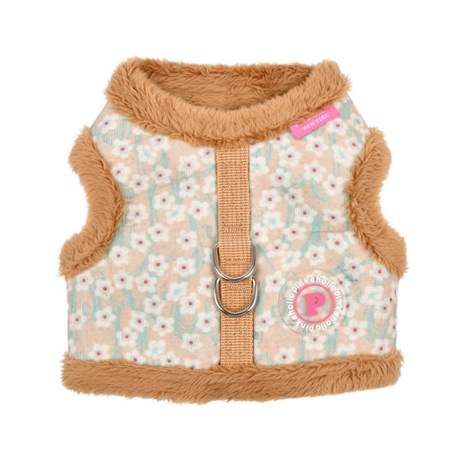 Pinkaholic Kalina Pinka Harness Beige - Premium hondentuig > honden harnas from Pinkaholic - Just €29.99! Shop now at Frenkiezdogshop