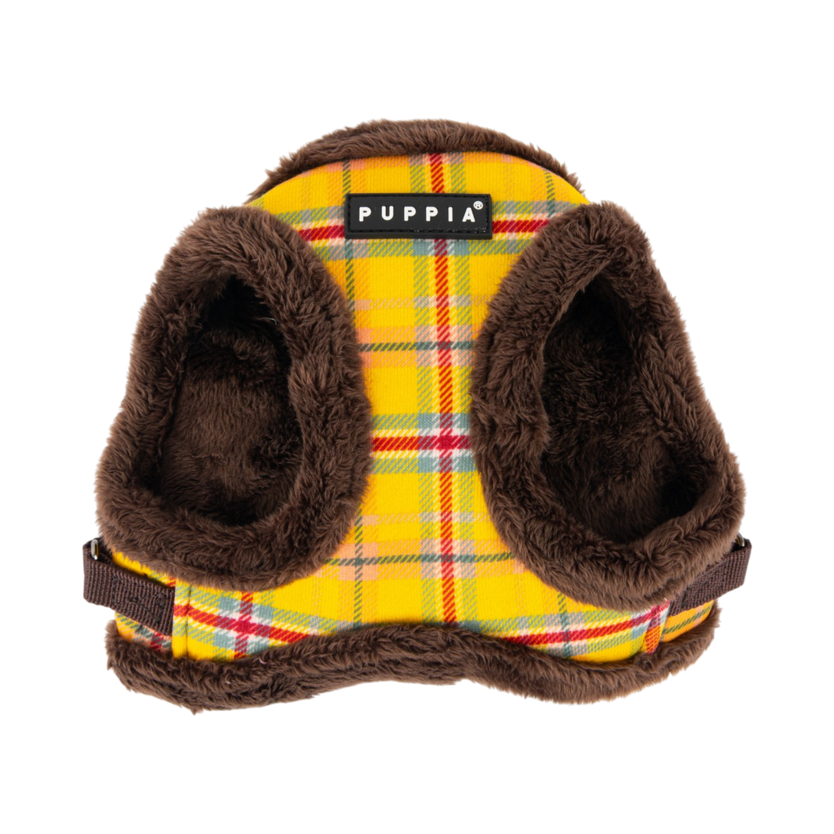 Puppia Galaxia Vest Harness Model B - Brown