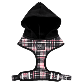 Big and Little Dogs Hoody Harness Pretty In Pink ( XSMALL ) hondentuig > honden harnas > model A X - Small